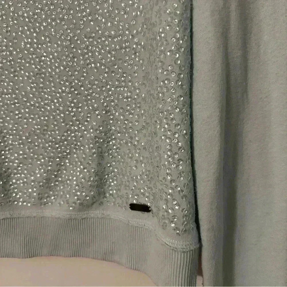 Abercrombie & fitch sequin sweatshirt women L - Picture 3 of 13